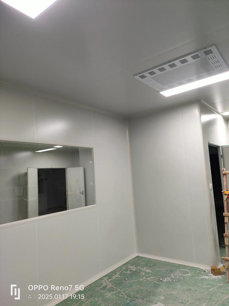 施工現場實拍 探秘凈化無塵車間的精細施工過程